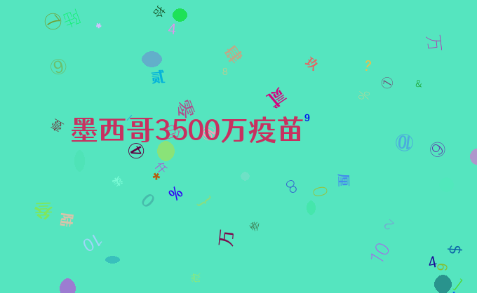 墨西哥3500万疫苗